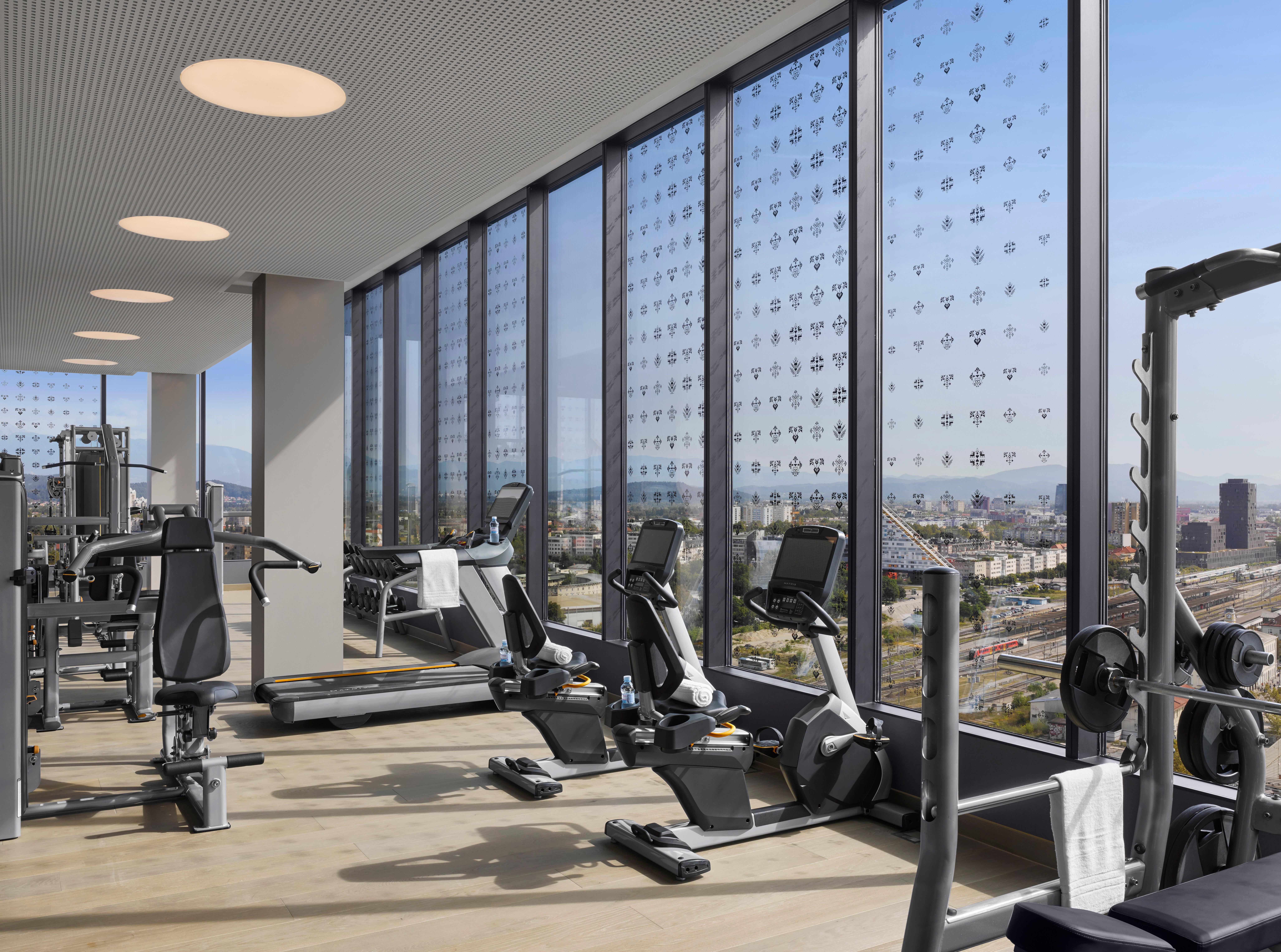 Hotel Intercontinental - Ljubljana By Ihg Esterno foto The gym